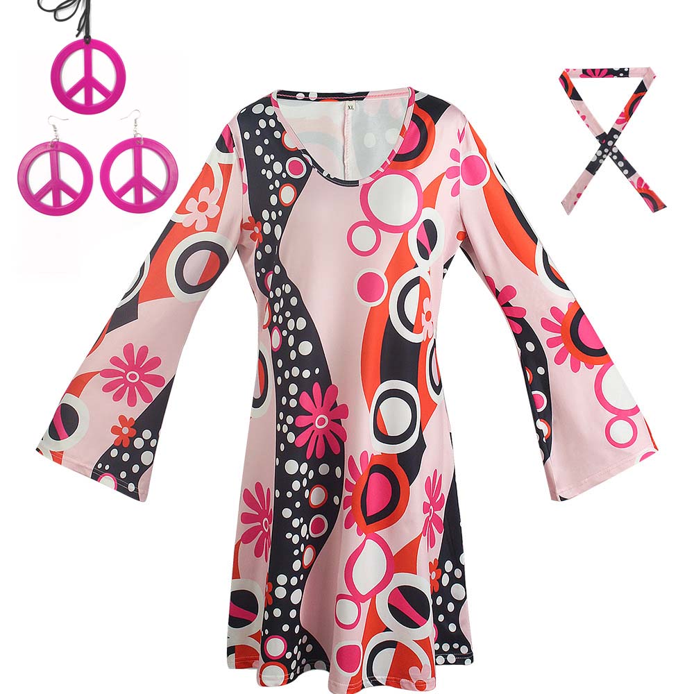 Women'S Accessories In The 60S - Kostum Halloween Retro 60an 70an Disko