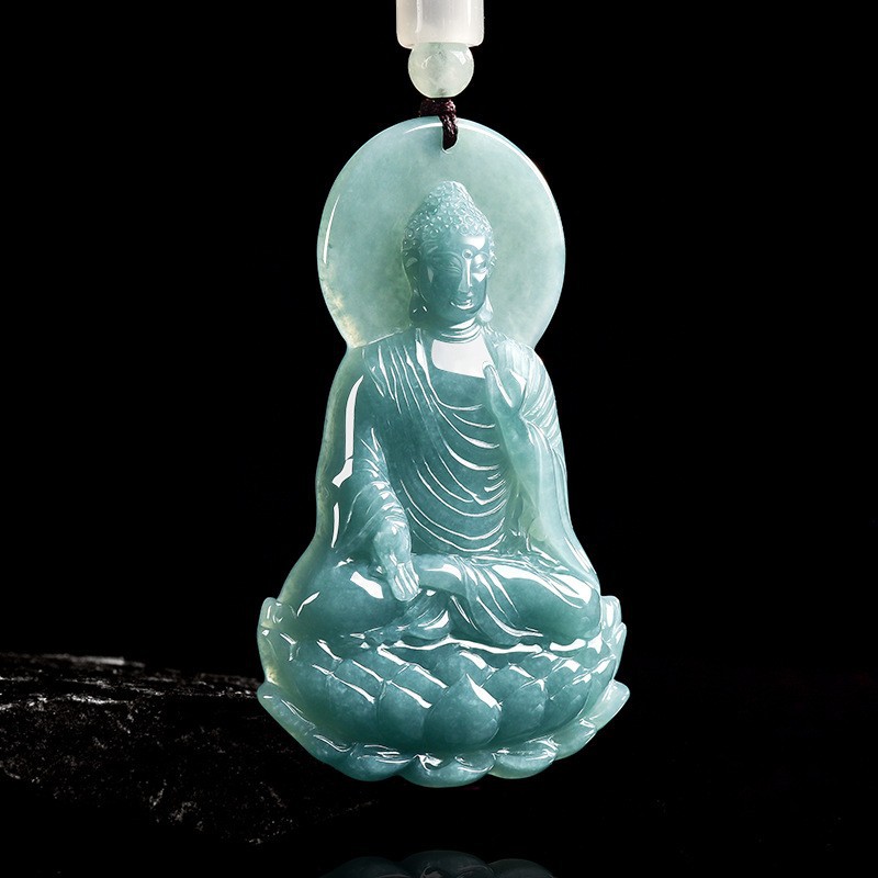 Women'S Accessories - Kalung Liontin Buddha Giok Burma Alami