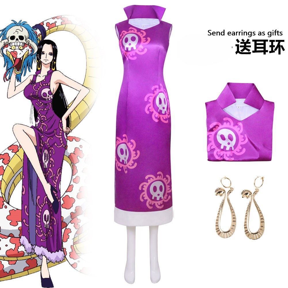 Women Accessories Earrings - Kostum Cosplay Wanita Terinspirasi Boa Hancock