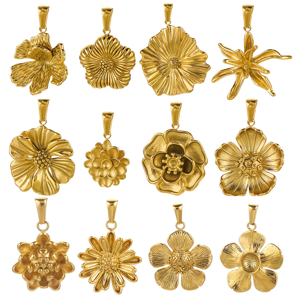 Women Accessories Pack - 2 Buah Lot Liontin Jimat Baja