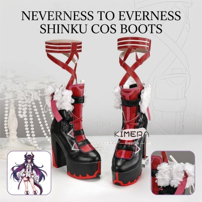Women'S Accessories For Shoes - Neverness To Everness Shinku Sepatu Cosplay