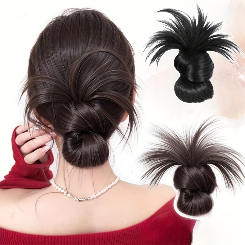 Women Accessories Pack - Rambut Ekor Kuda Sanggul Sintetis Rendah