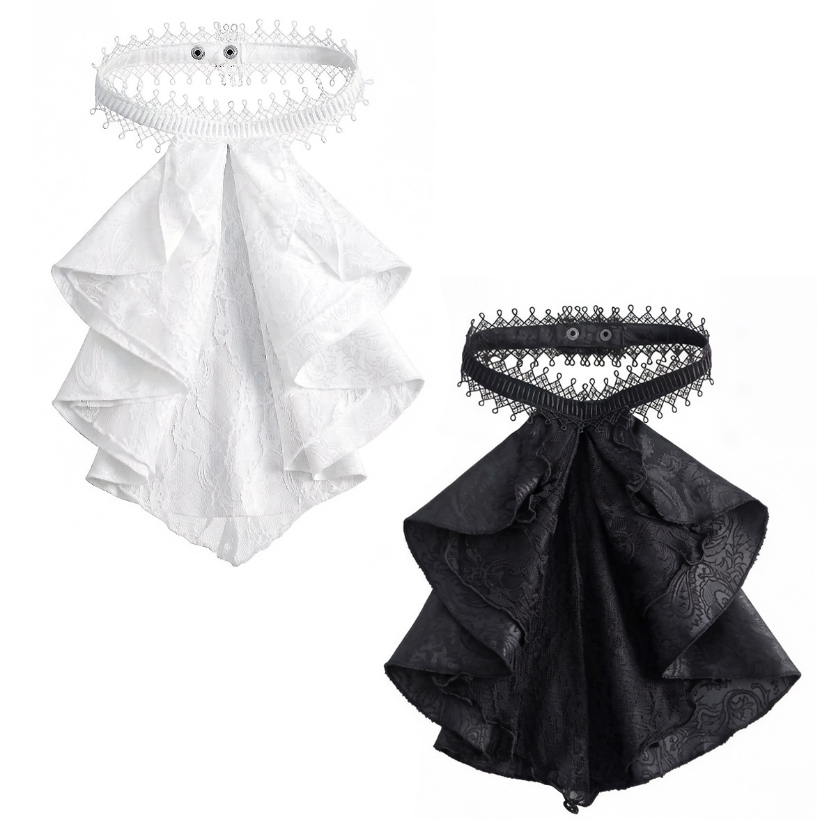 Women'S Victorian Accessories - Jabot Victorian untuk Wanita Pria, Kerah