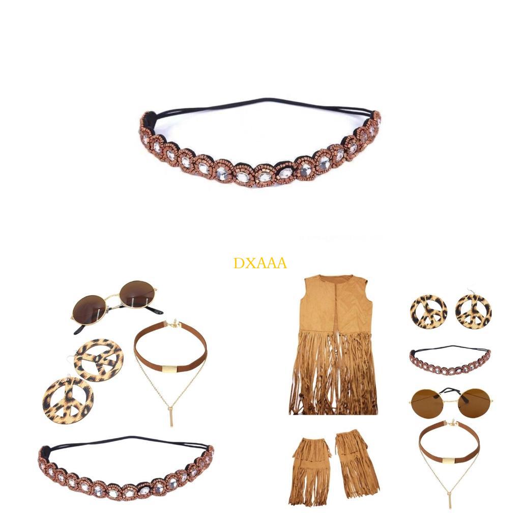 Women'S Accessories In The 60S - Pakaian DXAA 60S 70S Kostum Hippie