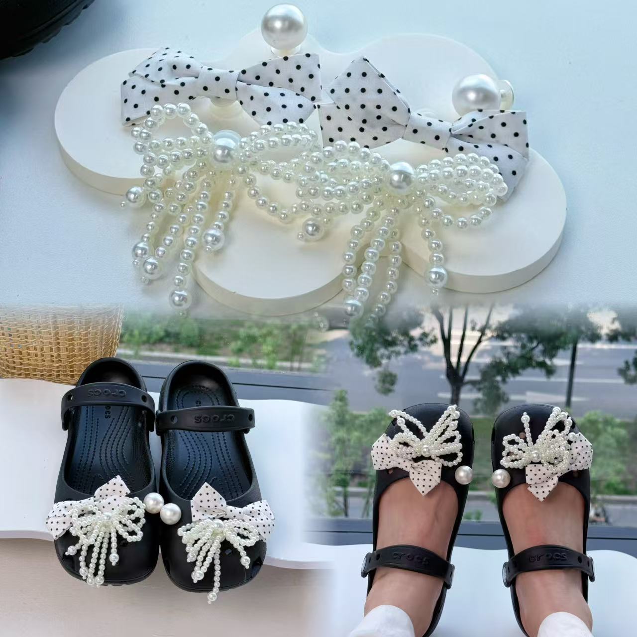 Women Accessories Pack - Set Hiasan Sepatu Original Wanita, Hiasan
