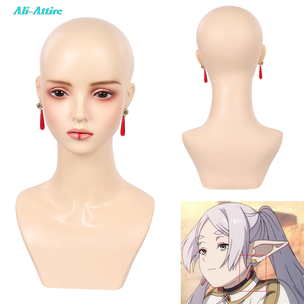 Women Accessories Earrings - Aksesoris Kostum Anting Merah Anime Sousou
