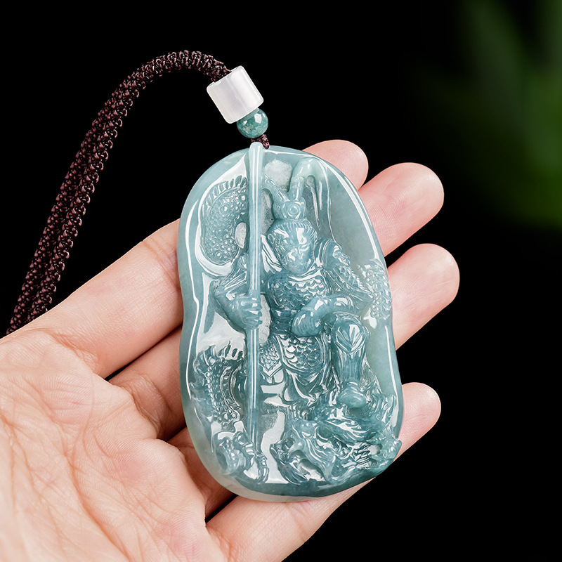 Women'S Accessories - Kalung Liontin Raja Monyet Giok Burma