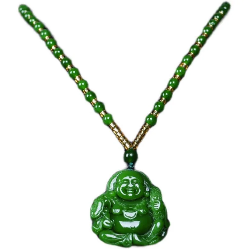 Cina Green Jade Maitreya Buddh - Women'S Accessories ulasan dan harga