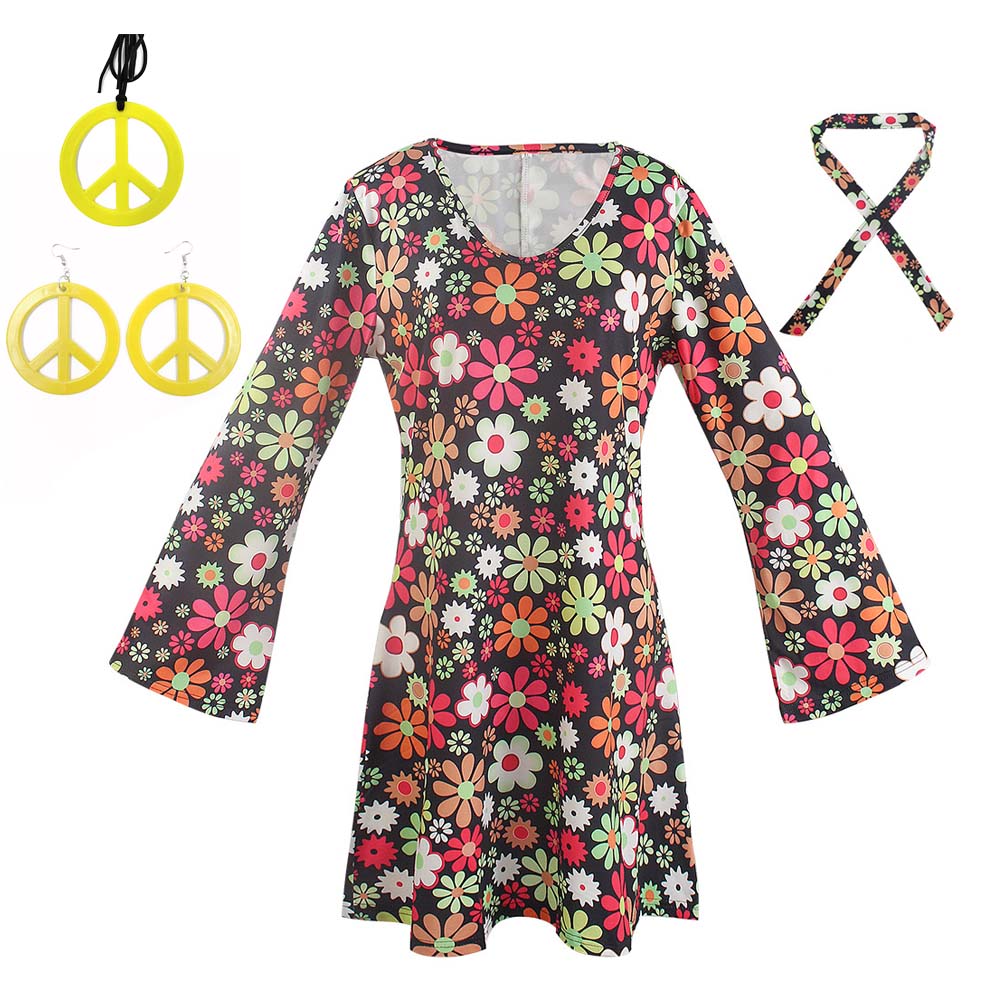 Kostum Halloween Retro 60an 70 - Women'S Accessories In The 60S ulasan dan harga