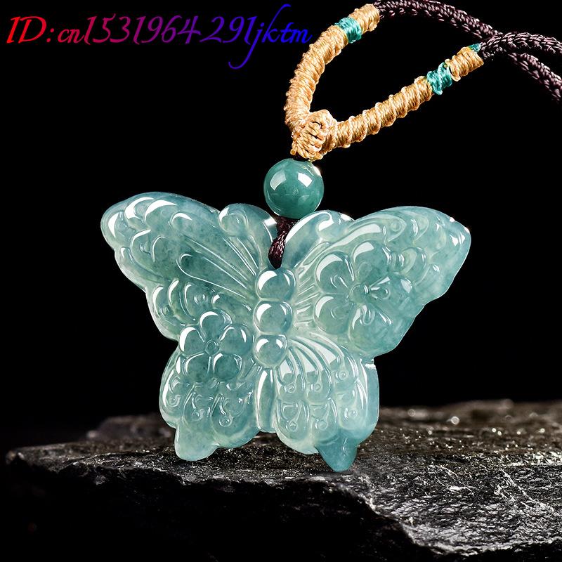 Kalung Liontin Kupu-kupu Giok  - Women'S Accessories ulasan dan harga