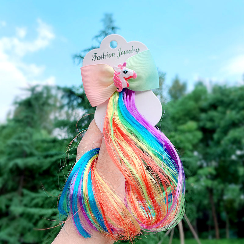 Warna-warni Rambut Potongan Ra - Women'S Accessories Rainbow Shops ulasan dan harga