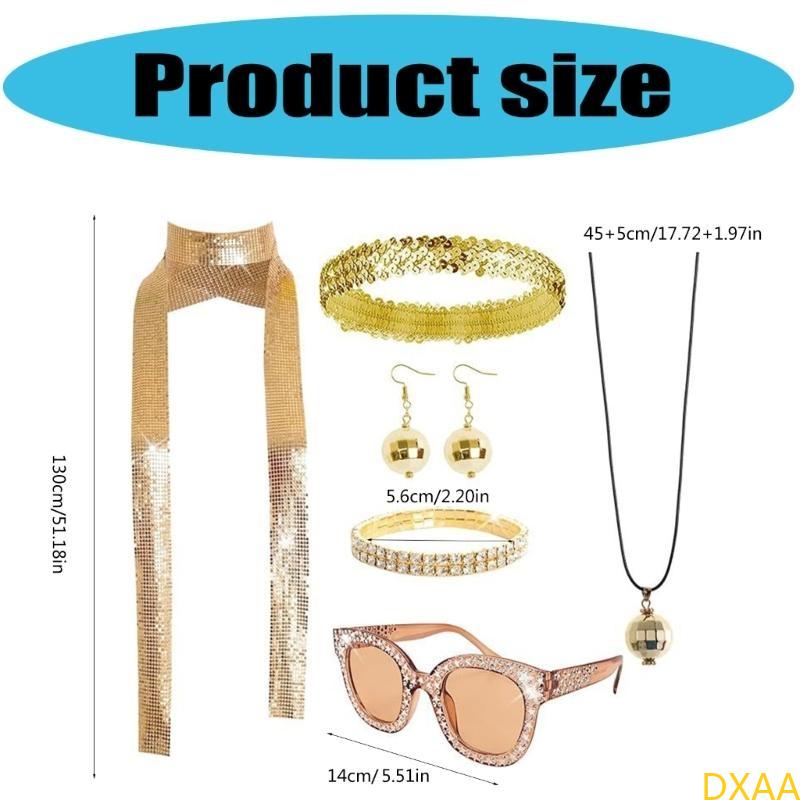 DXAA 60S 70S 80 Aksesoris Disc - Women'S Accessories In The 60S ulasan dan harga