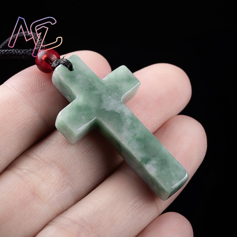 Kalung Liontin Salib Giok Myan - Women'S Accessories ulasan dan harga