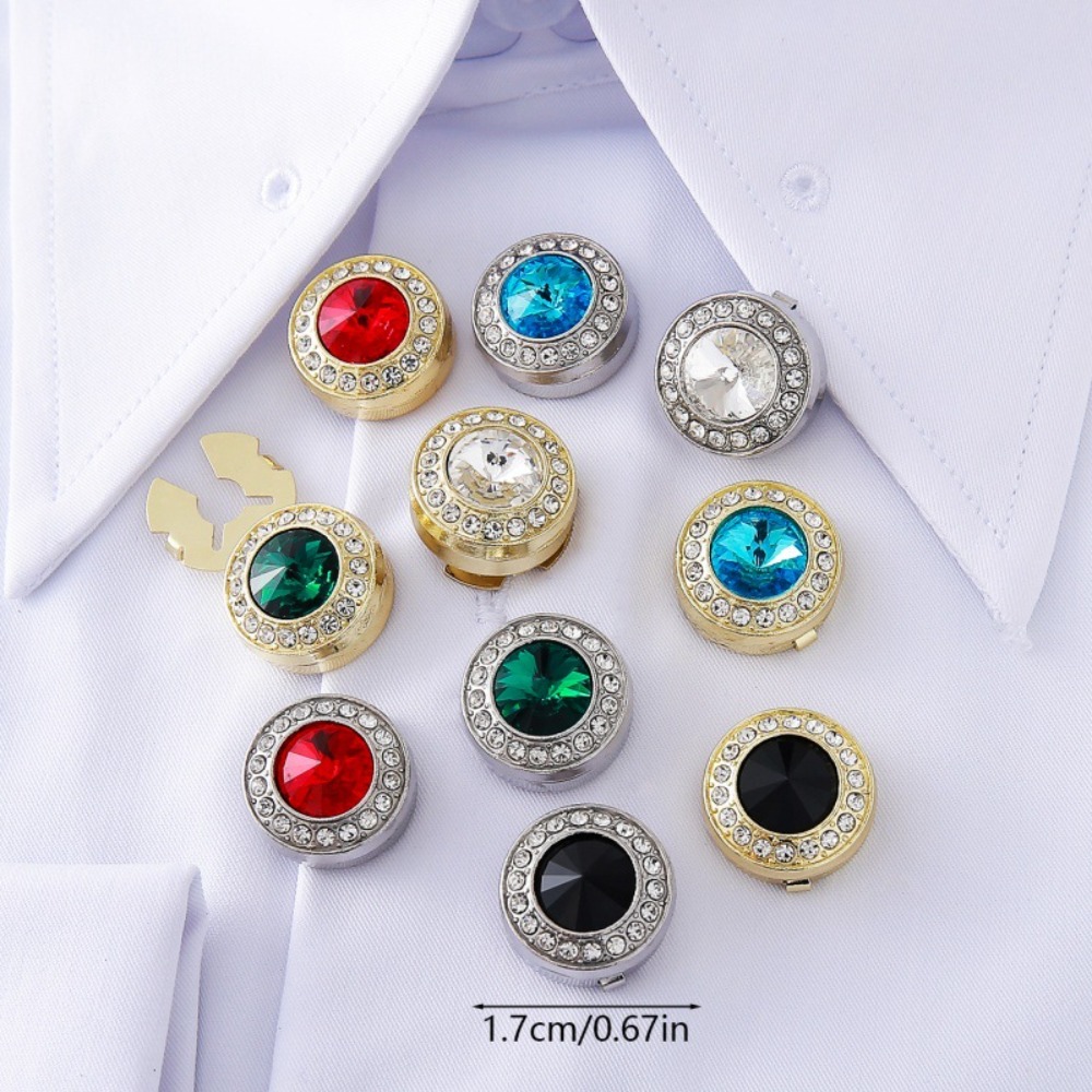 1 Buah Kancing Cufflink Bulat  - Women Accessories In Amazon ulasan dan harga