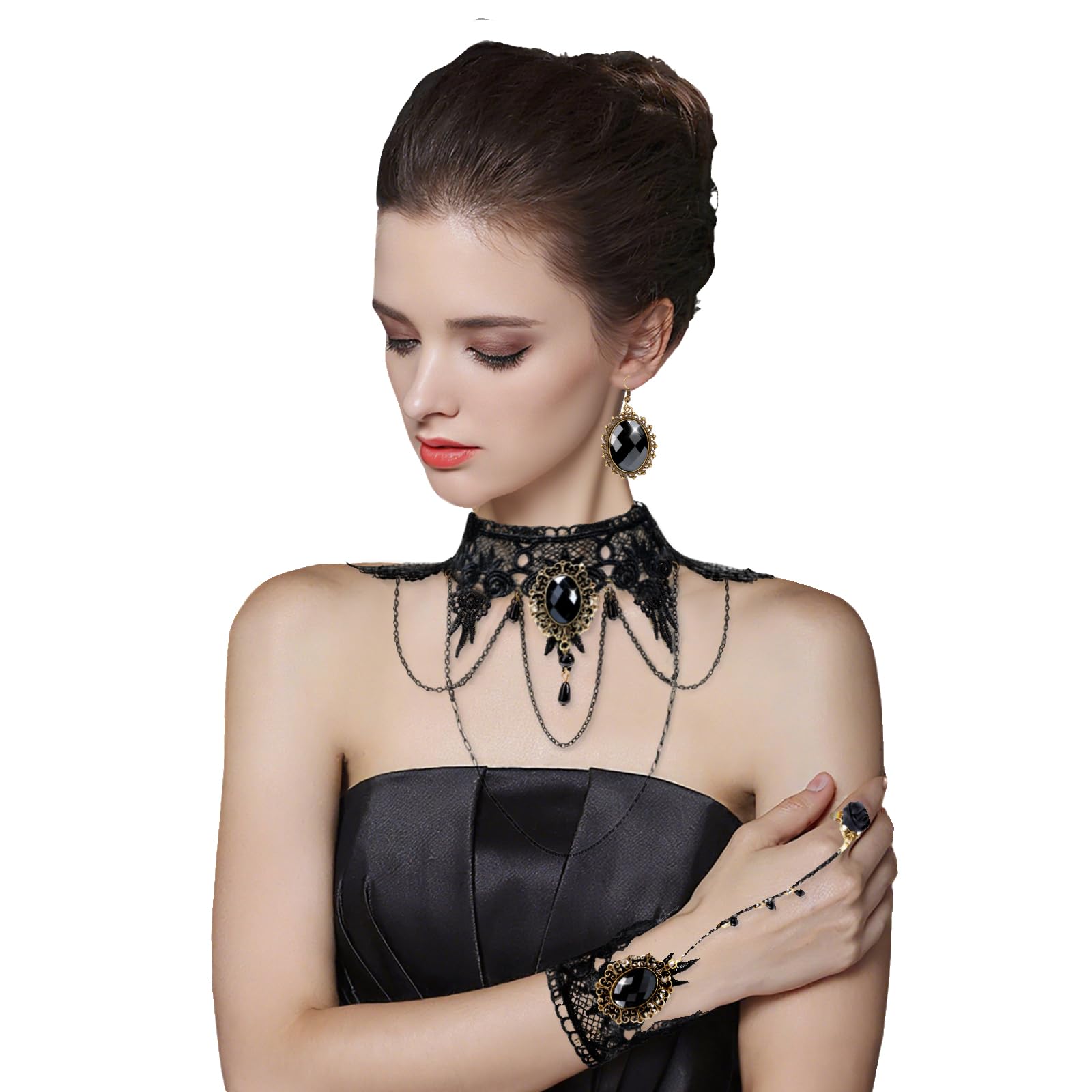 Aksesori Vampir Gotik: Kalung, - Women'S Victorian Accessories ulasan dan harga