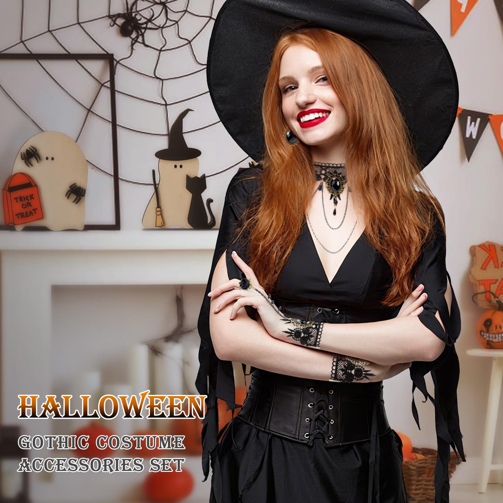 Aksesori Vampir Gotik: Kalung, - Women'S Victorian Accessories ulasan dan harga