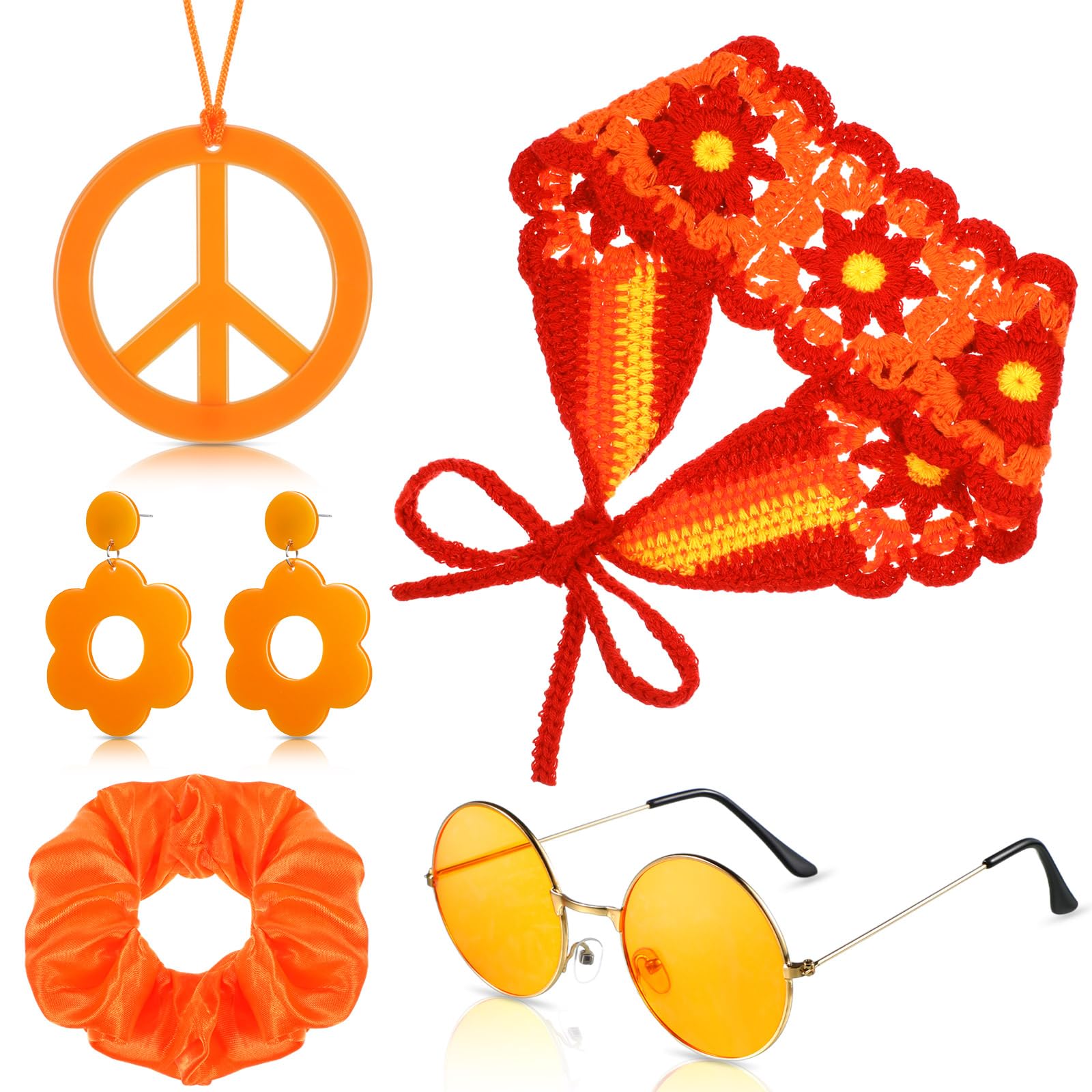 5 Buah Aksesori Hippie 60S 70S - Women'S Accessories In The 60S ulasan dan harga