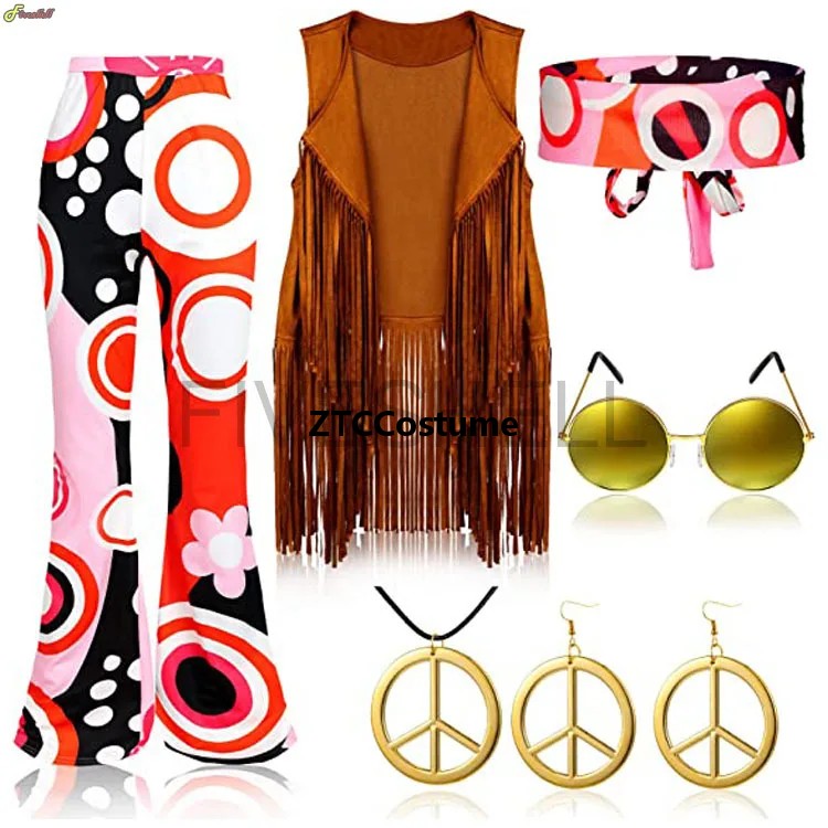 Kostum Hippie Wanita 60an 70an - Women'S Accessories In The 60S ulasan dan harga