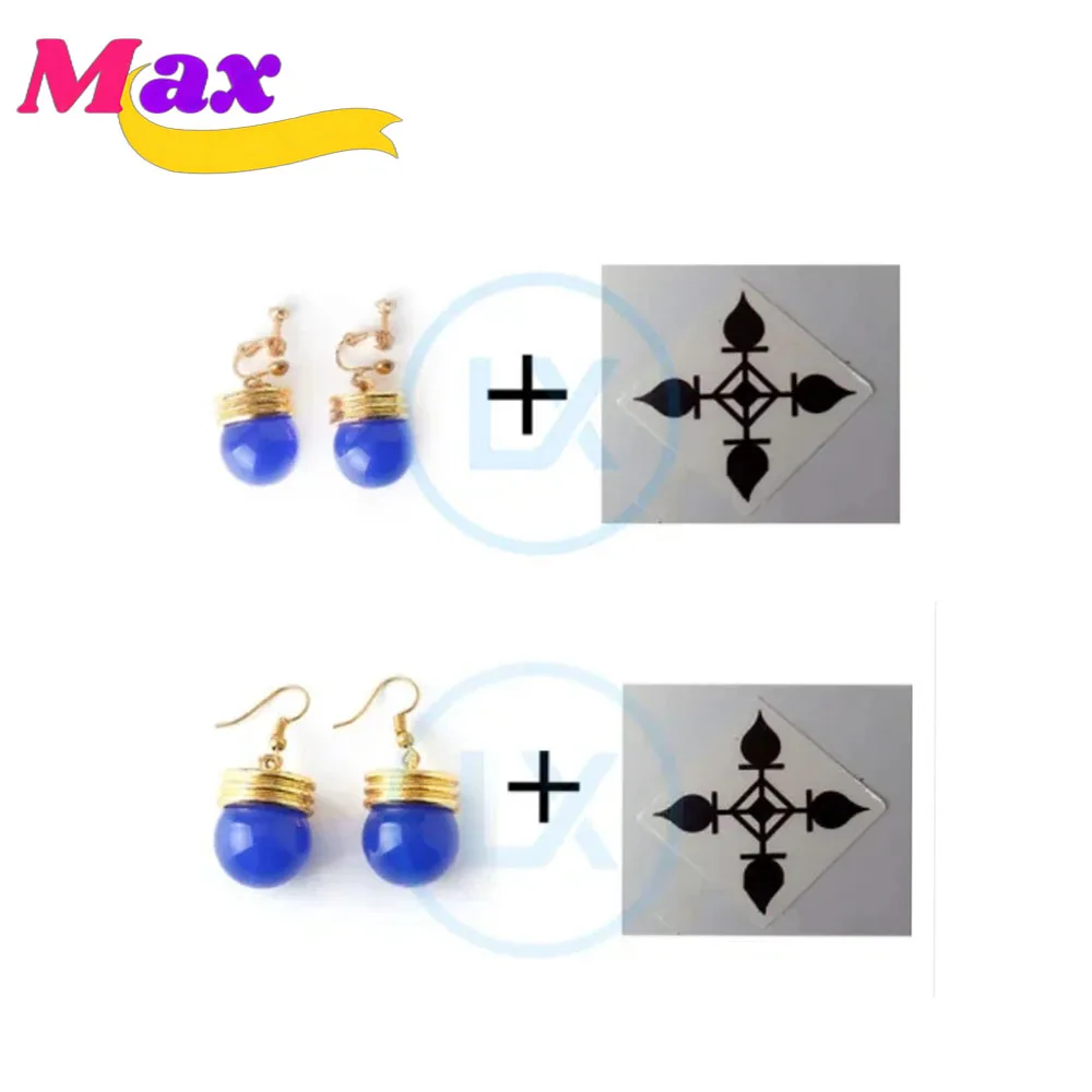 Aksesori Cosplay Anime Max Cos - Women Accessories Earrings ulasan dan harga
