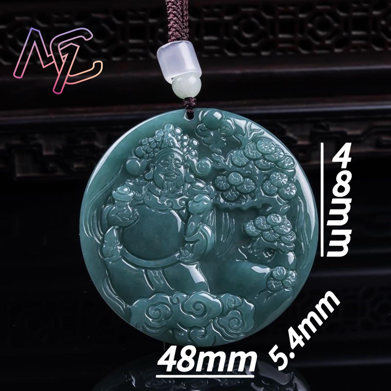 Liontin Jadeite Burma Dewa Kek - Women'S Accessories ulasan dan harga