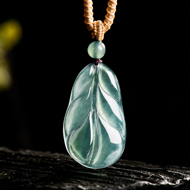 Liontin Daun Giok Myanmar Hadi - Women'S Accessories ulasan dan harga