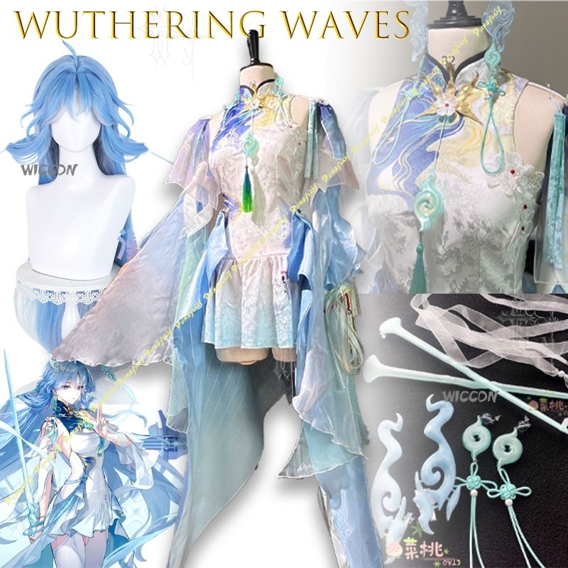 Wuthering Waves Qingxiao Set L - Women Accessories Earrings ulasan dan harga